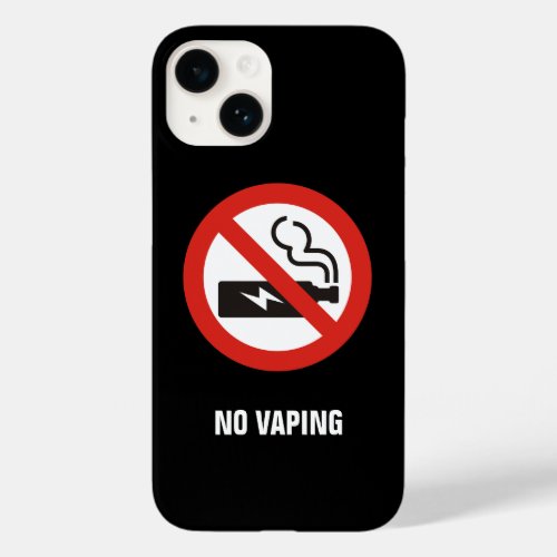 No Vaping Case_Mate iPhone 14 Case