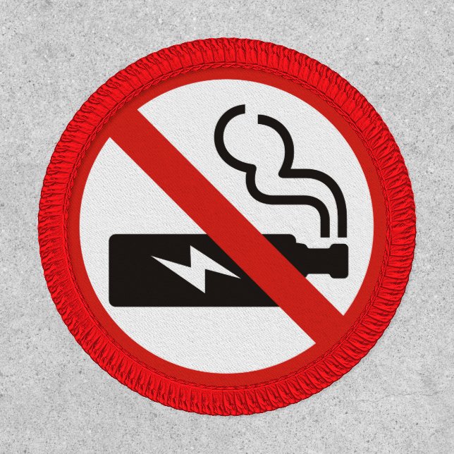 No Vaping Patch (Front)