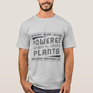 No Violence Powered by Plants T-Shirt