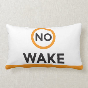 No Wake Buoy Lumbar Pillow