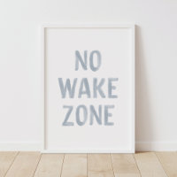 No Wake Zone Beach Nursery Decor