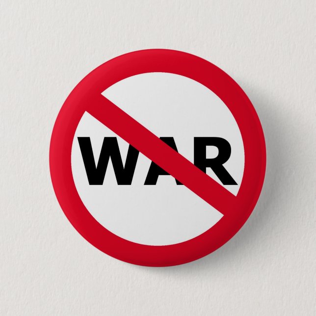 No War Button (Front)
