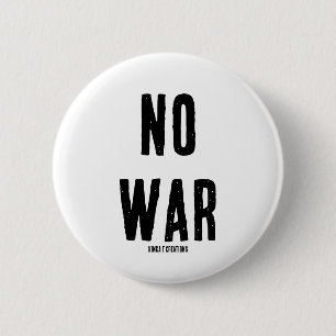 NO WAR BUTTON