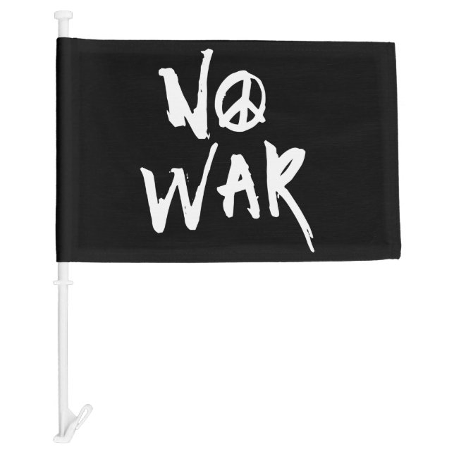 No War Car Flag (Front)