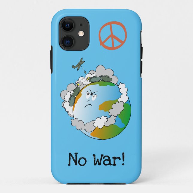No War! Case-Mate iPhone Case (Back)