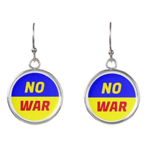 NO WAR Earrings