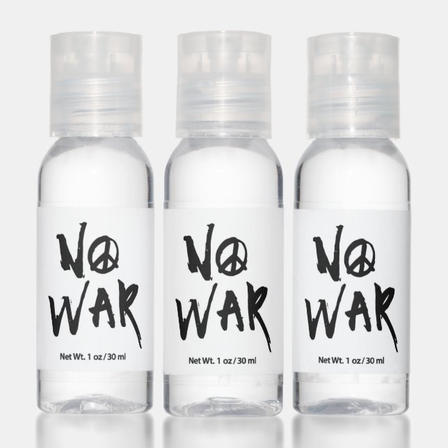 No War Hand Sanitizer (Set)