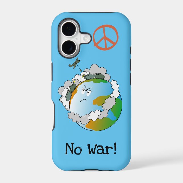 No War! Iphone Case (Back)
