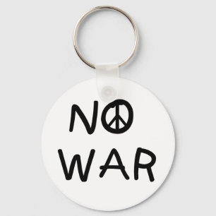 NO War Keychain