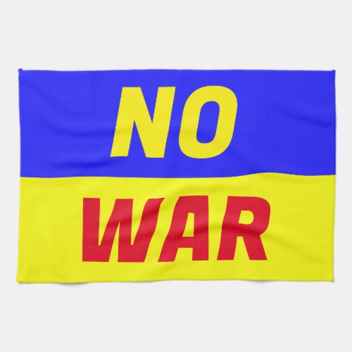 NO WAR Kitchen Towel