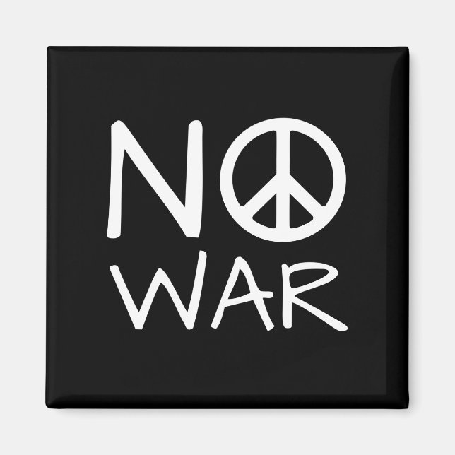 No War  Magnet (Front)