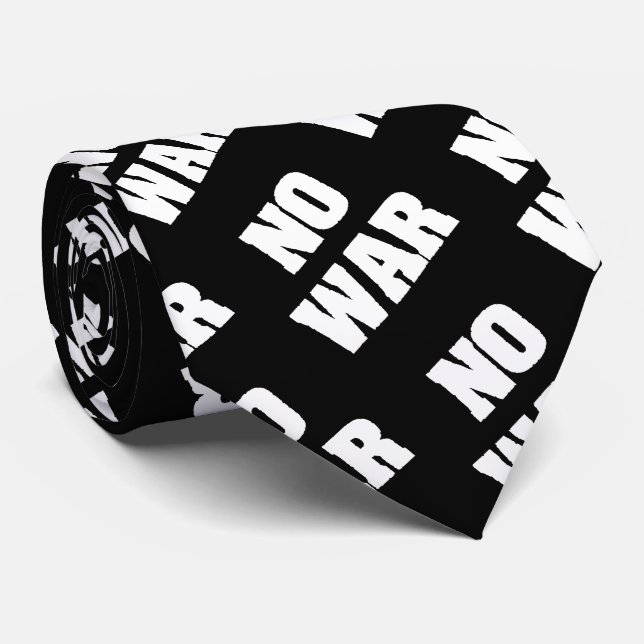 No War Neck Tie (Rolled)