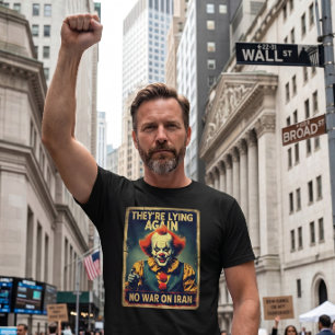 No War on Iran Anti Neocon Peace T-Shirt