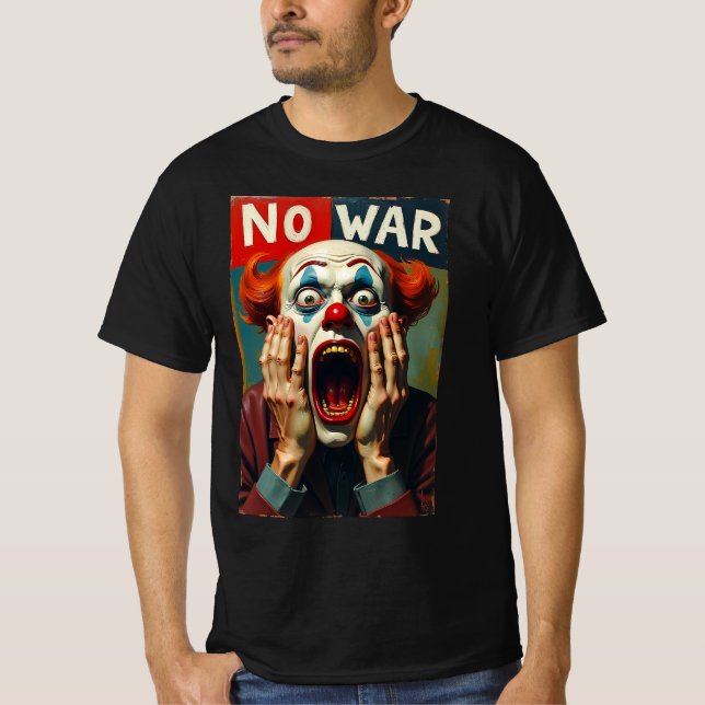 No War On Iran Peace Tee (Front)
