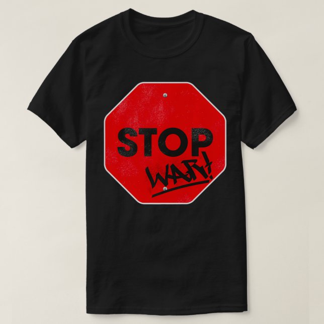 NO WAR, PEACE T-Shirt (Design Front)