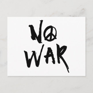 No War Postcard