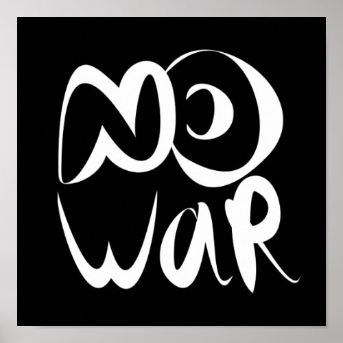 No War Poster