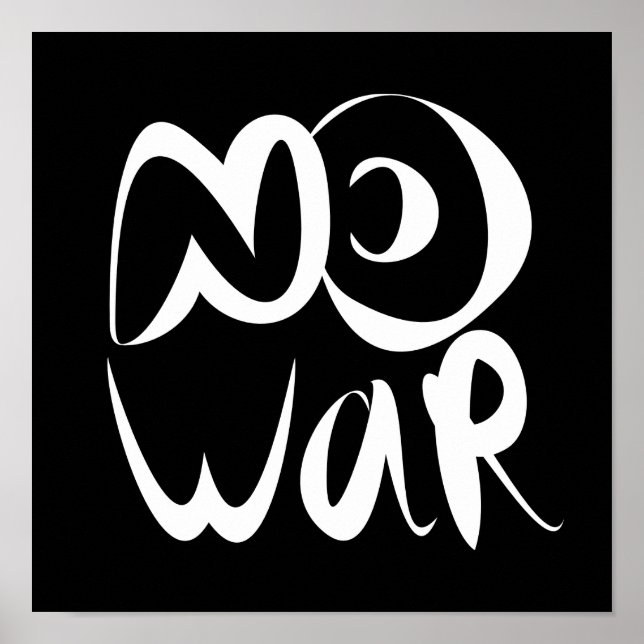 No War Poster (Front)