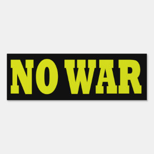 No War Sign