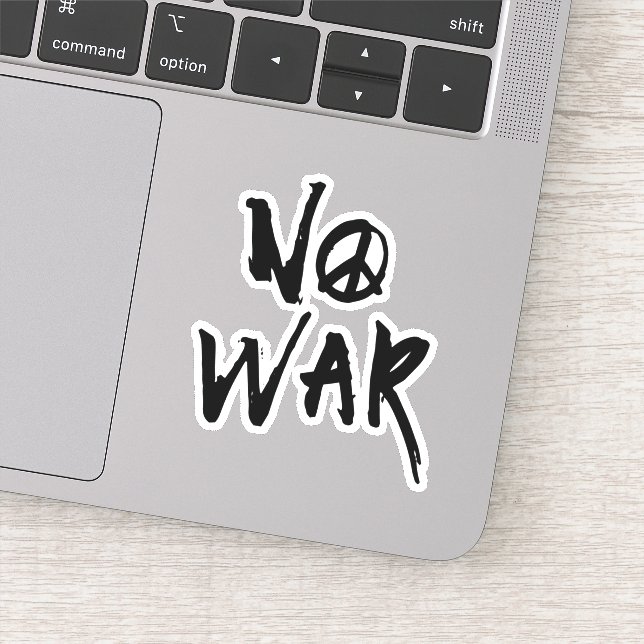 No War Sticker (Detail)