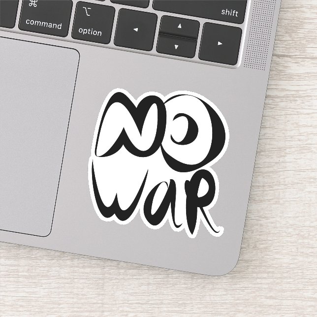 No War Sticker (Detail)