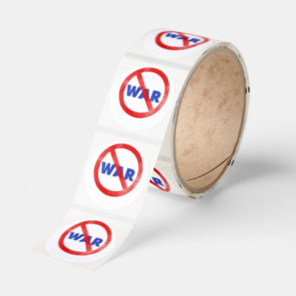 No War Symbol Classic Round Sticker