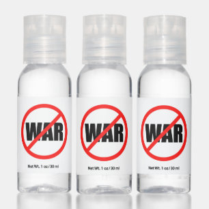 No War Symbol Hand Sanitizer