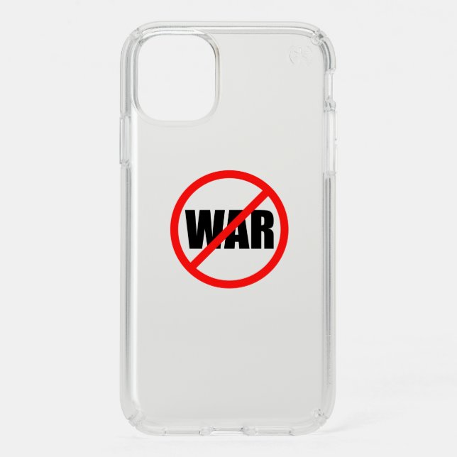 No War Symbol Speck iPhone 11 Case (Front)