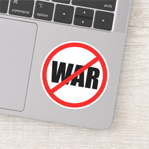 No War Symbol Sticker