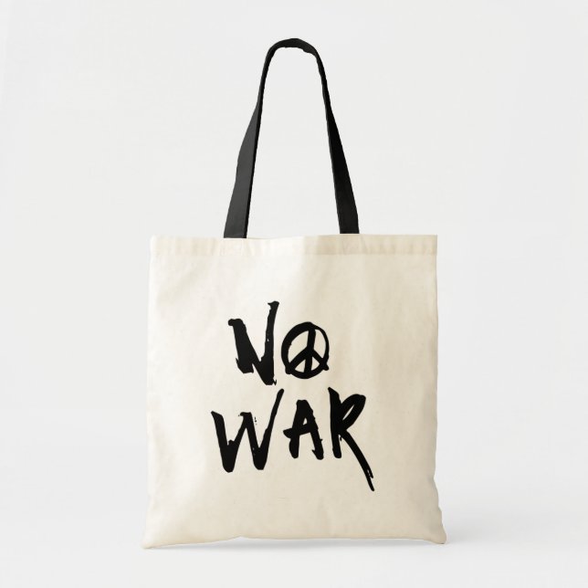 No War Tote Bag (Front)
