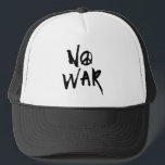 No War Trucker Hat<br><div class="desc">This hand drawn design features a phrase of protest.</div>