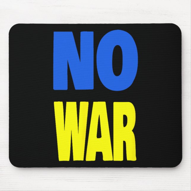 No War Ukraine  Mouse Pad (Front)