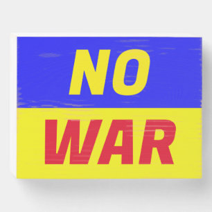 NO WAR Wood Box Art