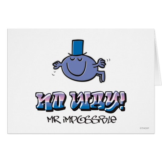 No Way! Cards (Front Horizontal)