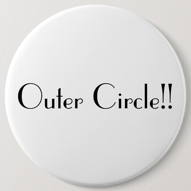 No way Jose Pinback Button (Front)