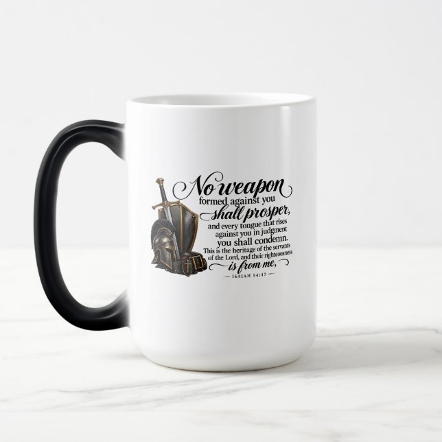 No weapon color morph mug  (Left)