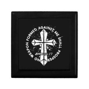 No Weapon Formed Against me shall prosper Faith in Gift Box