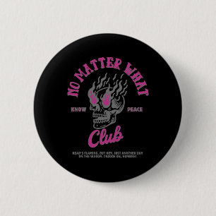 No What Club Sticker  Button