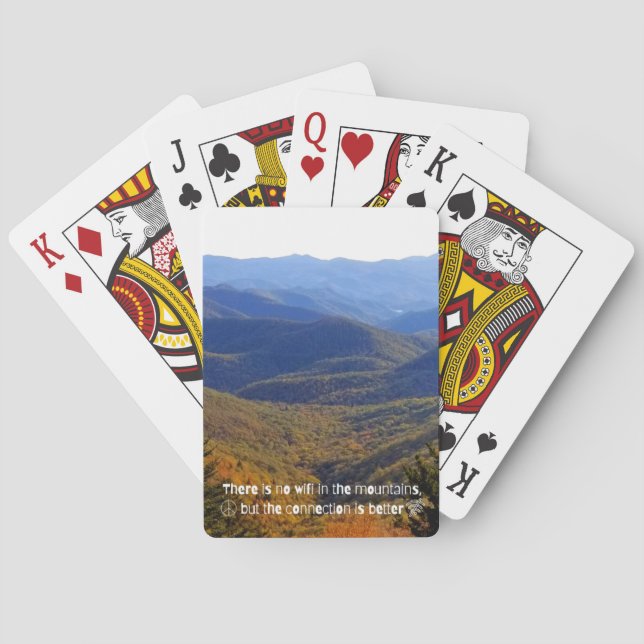 No WIFI  Playing Cards (Back)