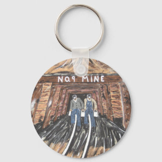 No Windows Down There Keychain