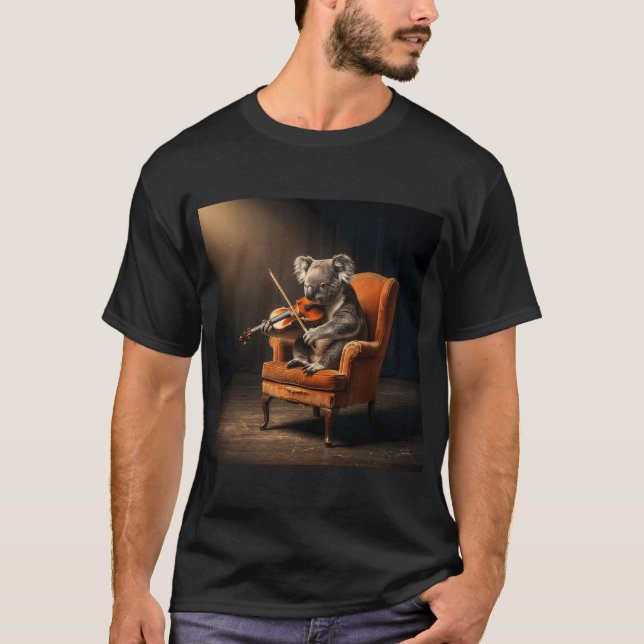 No Wolf Tones When This Koala Plays T-Shirt (Front)
