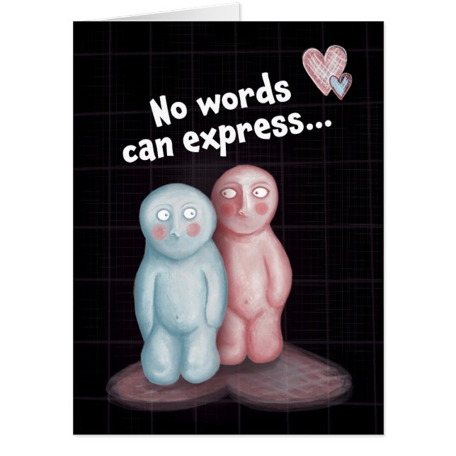 No Words Can Express... Card (Front)