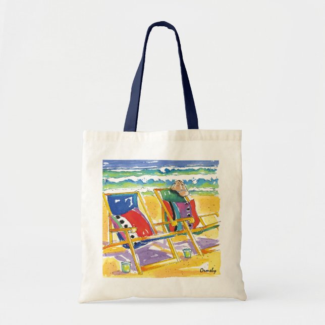 No Worries Beach tote bag (Front)
