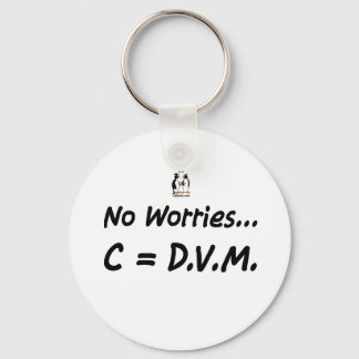 No worries C=DVM Keychain