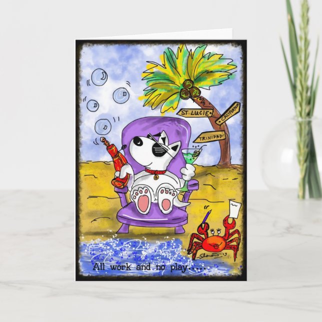 No Worries Card (Front)