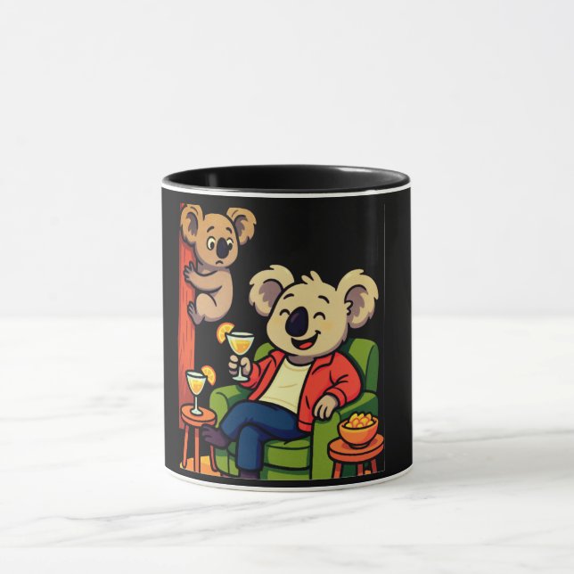 No Worries, Just Sips Mug (Center)