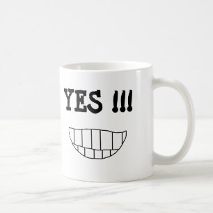 NO !!! YES !!! - a 2-sided mug