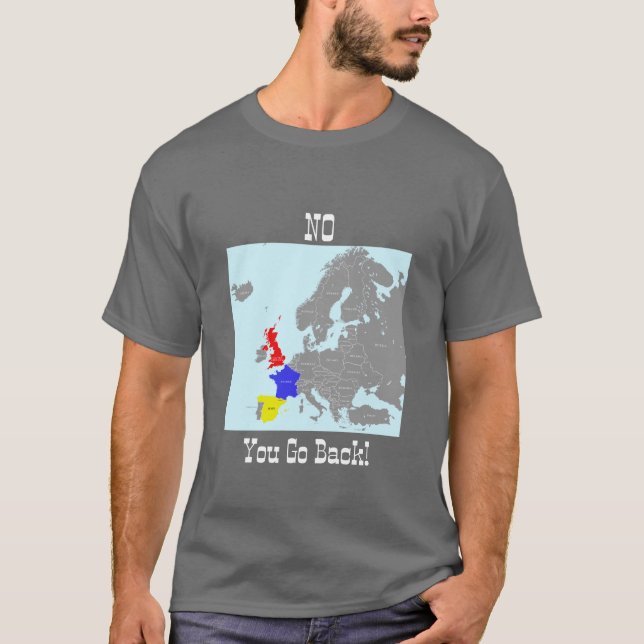 No You Go Back Tee (Front)