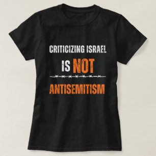 No Zionist blk Womens T-Shirt