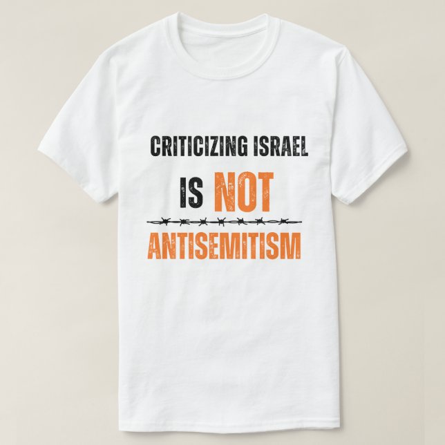 No Zionist drk Mens T-Shirt (Design Front)